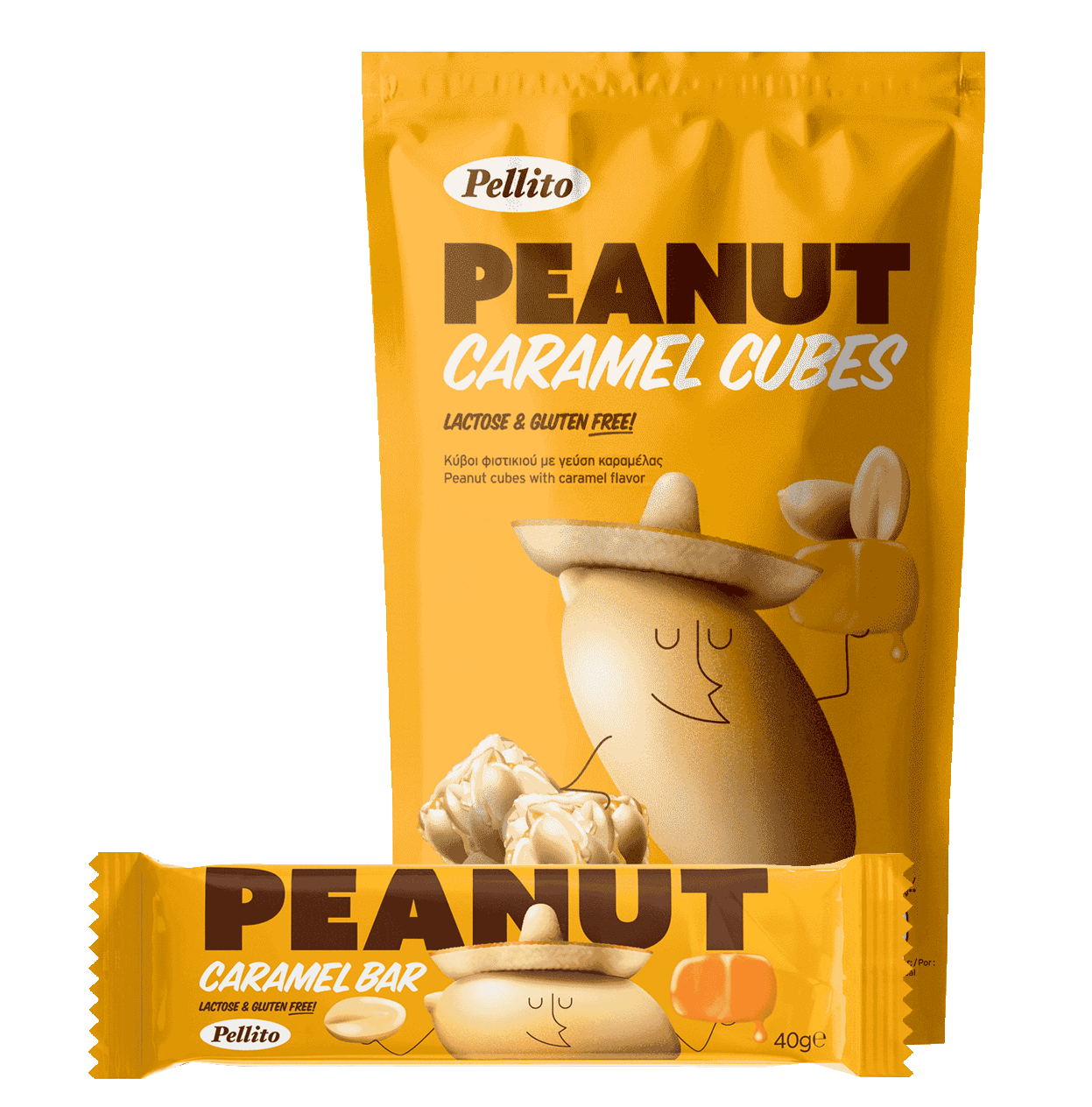 Peanut caramel
